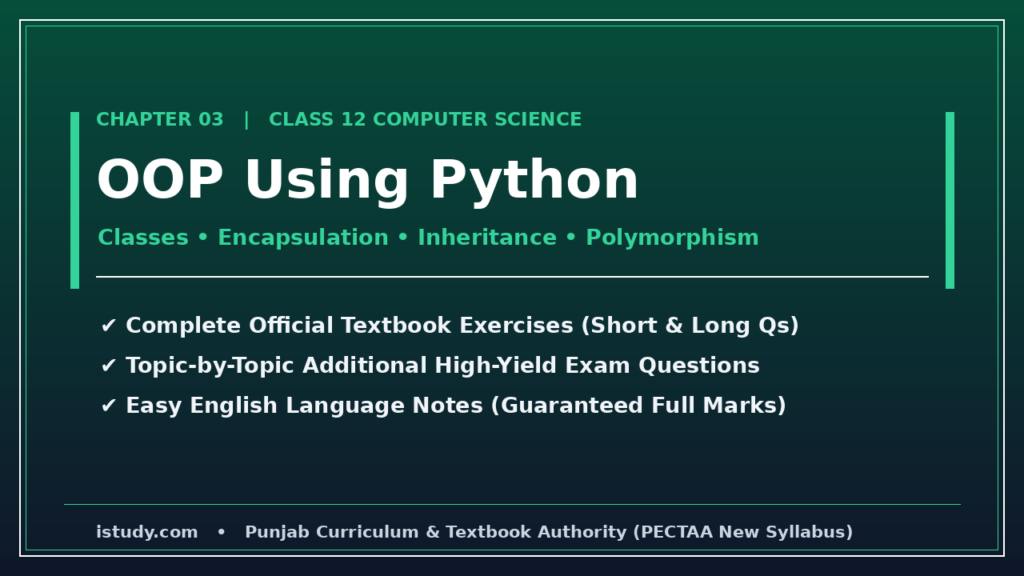 12th Computer, Chapter 3 Notes